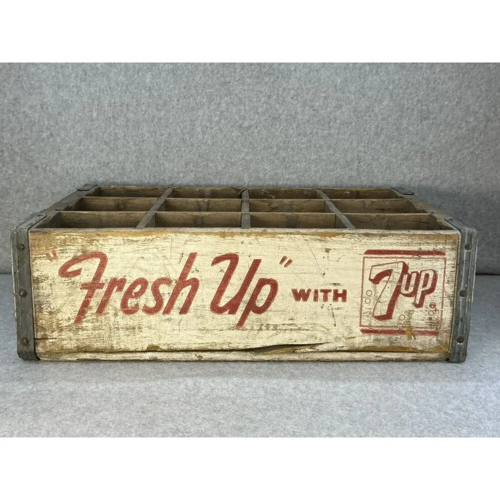 Vintage 2 Handled Wooden 